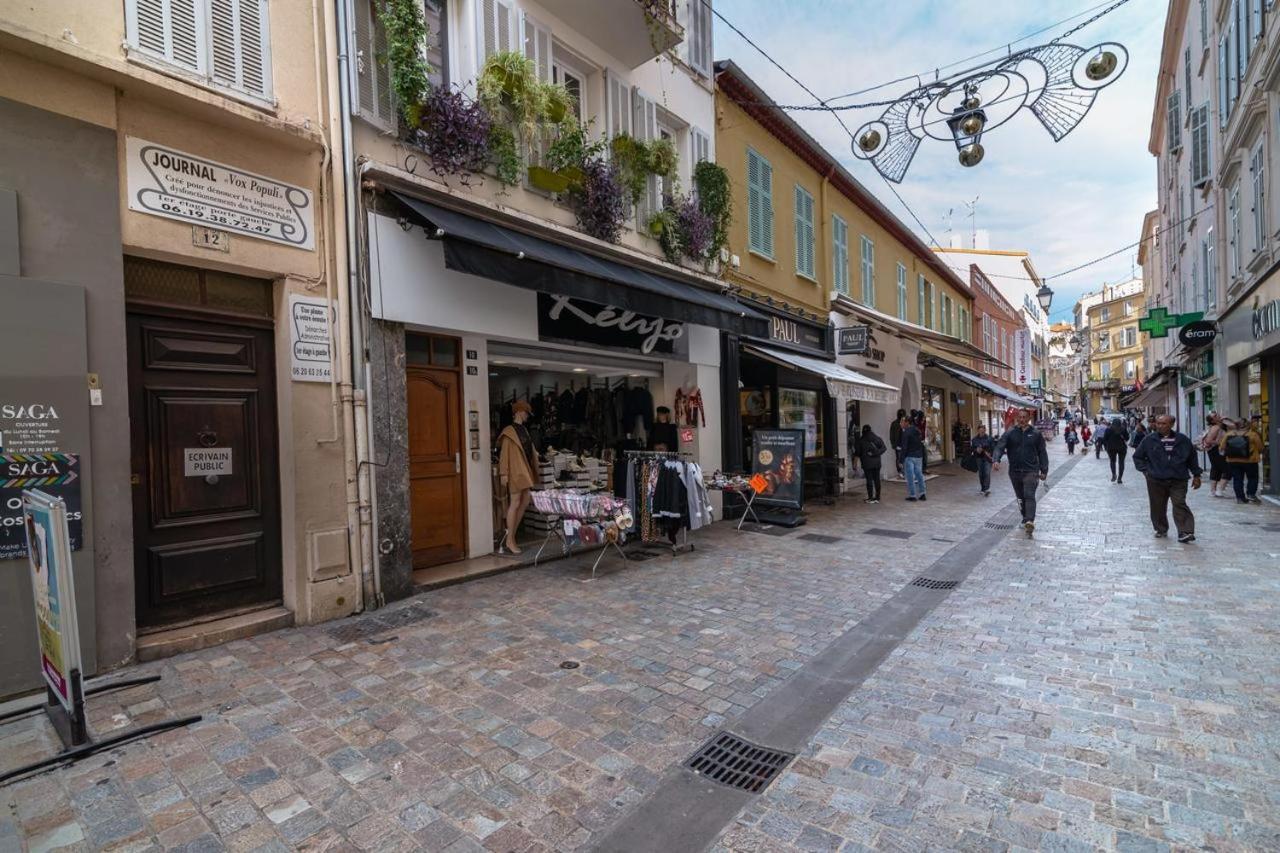 Romantic And New Apartment In The Famous Rue Meynadier In The Supercentre Of Cannes Kültér fotó
